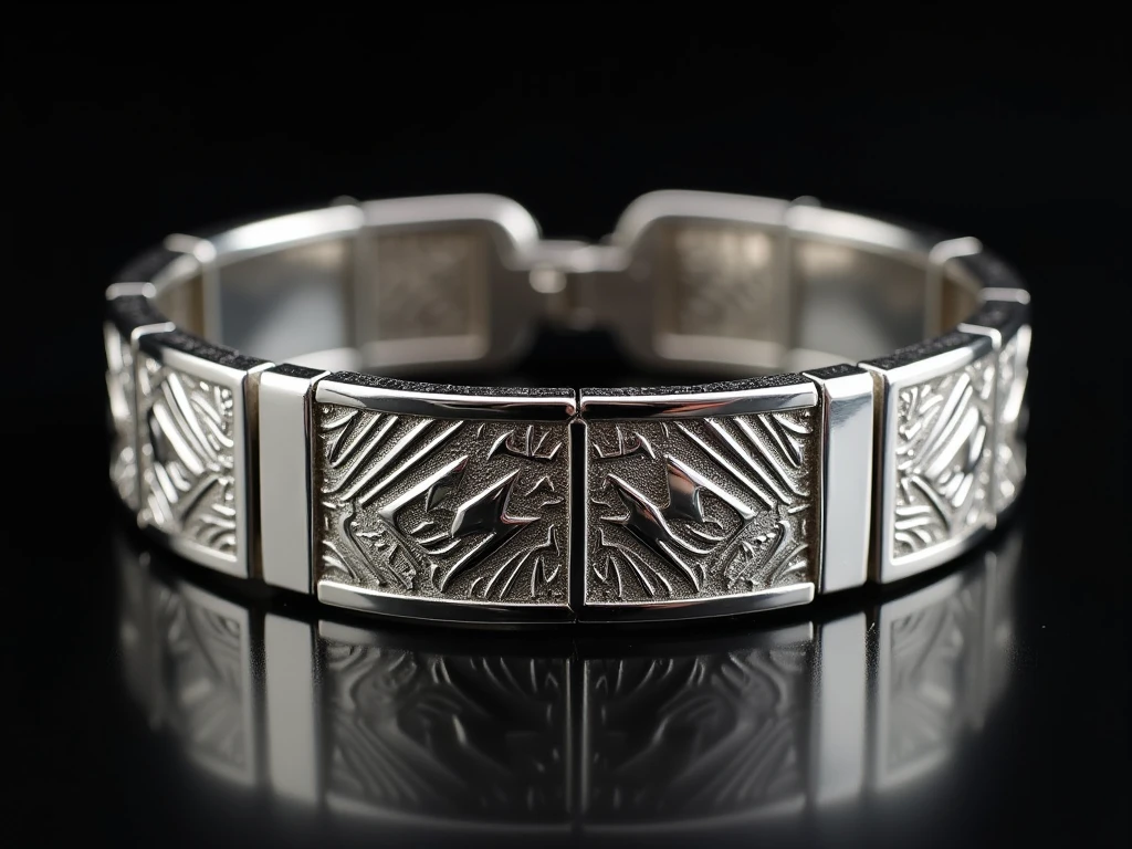 Art Deco Sølvarmbånd